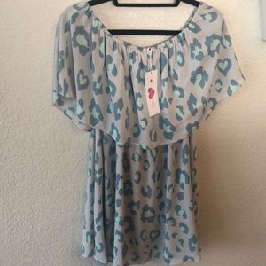 Buddy love OTS leopard dress size S